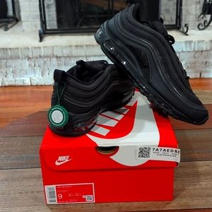 NWT Nike Air Max 97 Triple Black size 9